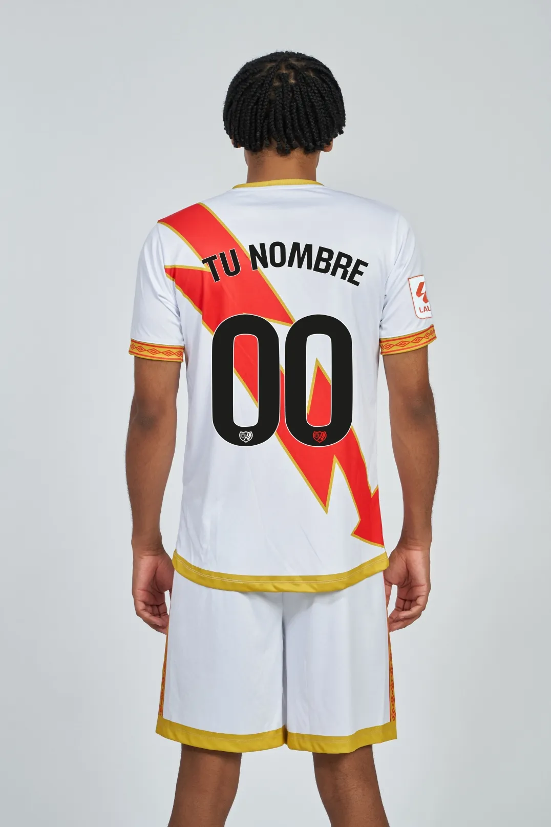 UMBRO RAYO VALLECANO HOME 2324 JERSEY CON DORSAL
