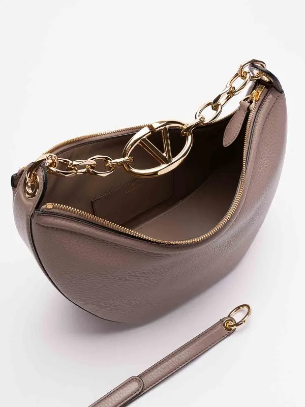 VALENTINO GARAVANI BOLSO SHOPPING  MARRóN