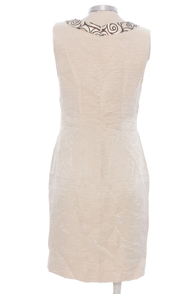VESTIDO / ENTERIZO COLOR BEIGE  DAZARI COUTURE