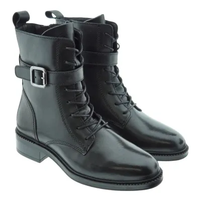 VEXEDBotines Negros Cordones y Hebilla Vexed Brisa 7252