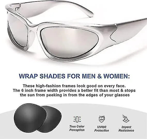 Wrap Around Fashion Sunglasses For Men Women Swift Oval Dark Sunglasses Sport Shades Glasses Eyeglasses