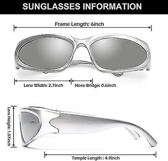 Wrap Around Fashion Sunglasses For Men Women Swift Oval Dark Sunglasses Sport Shades Glasses Eyeglasses