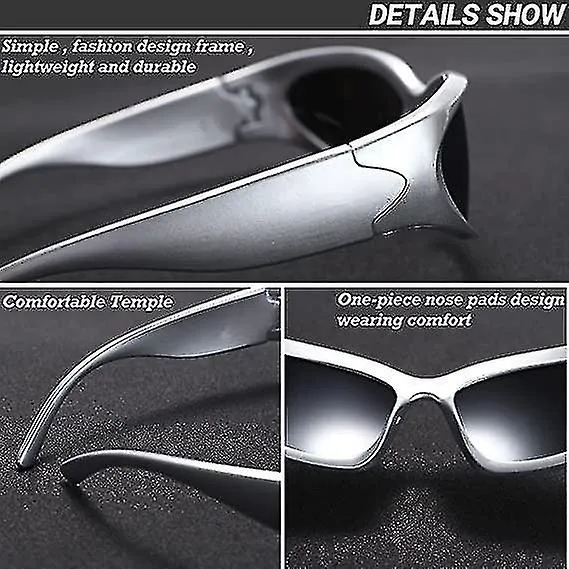 Wrap Around Fashion Sunglasses For Men Women Swift Oval Dark Sunglasses Sport Shades Glasses Eyeglasses