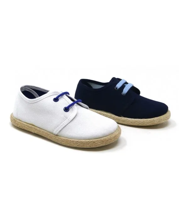 ZAPATILLA NIÑO TELA CORDONES CARLETA  213315