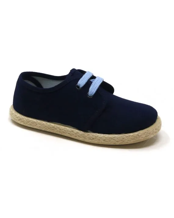 ZAPATILLA NIÑO TELA CORDONES CARLETA  213315