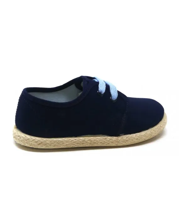 ZAPATILLA NIÑO TELA CORDONES CARLETA  213315
