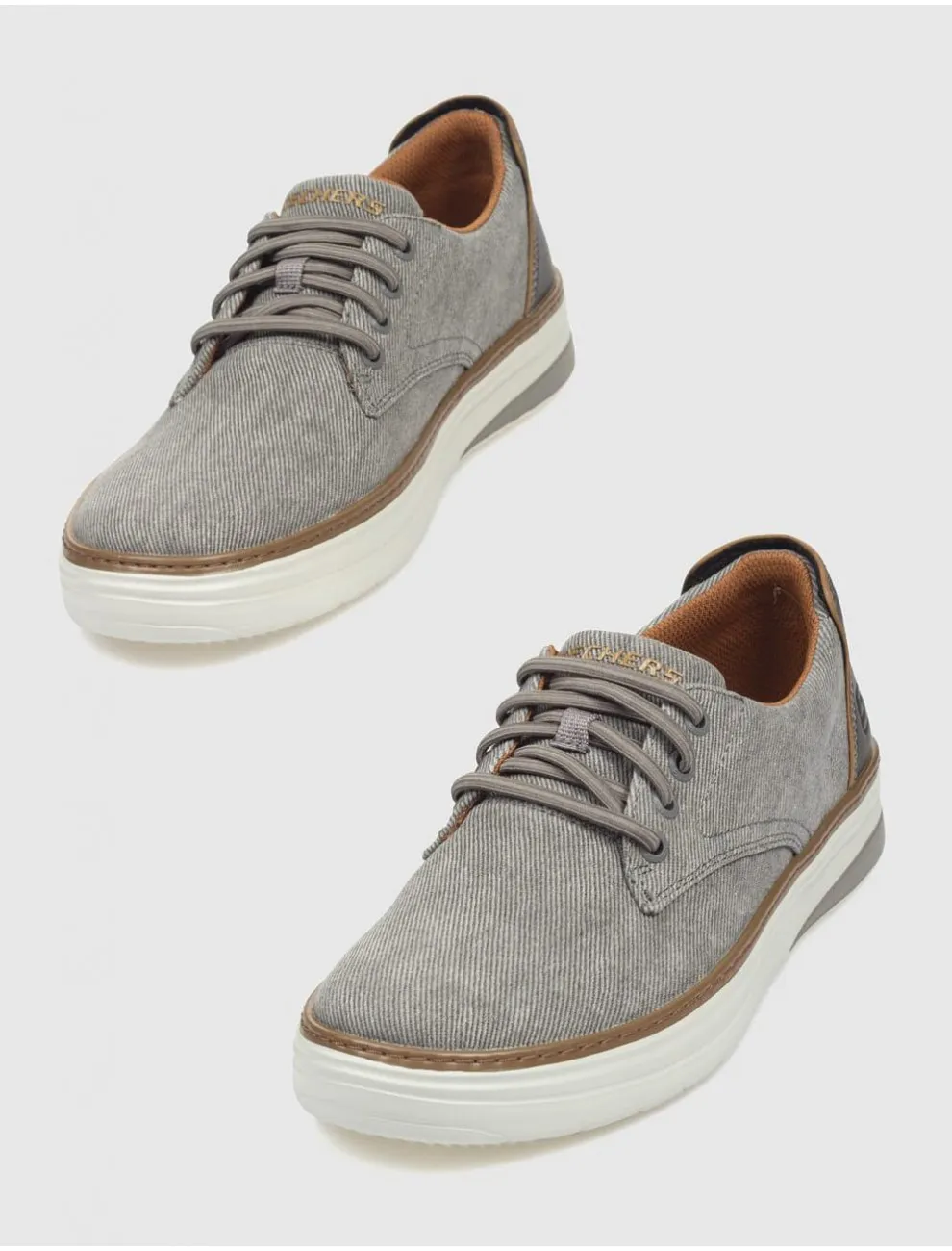 ZAPATILLA SKECHERS HYLAND  RATNER TAUPE