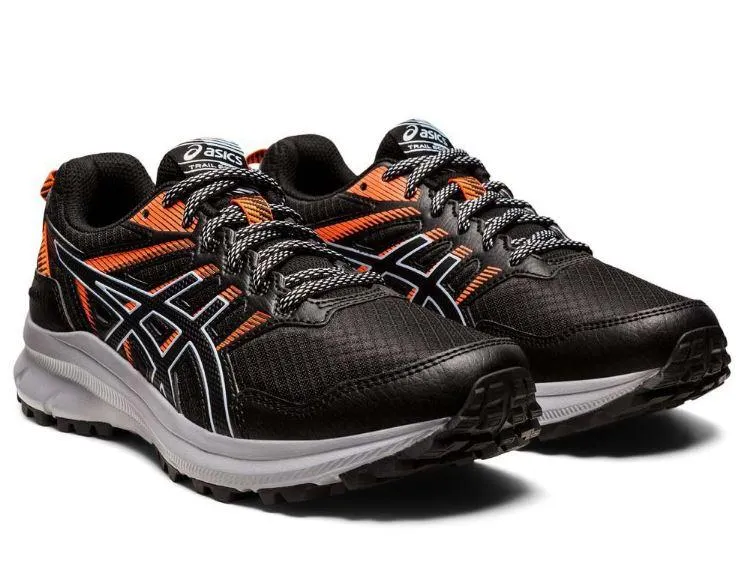 Zapatillas Asics Trail Scout 2 Mujer Negro/Naranja/Azul