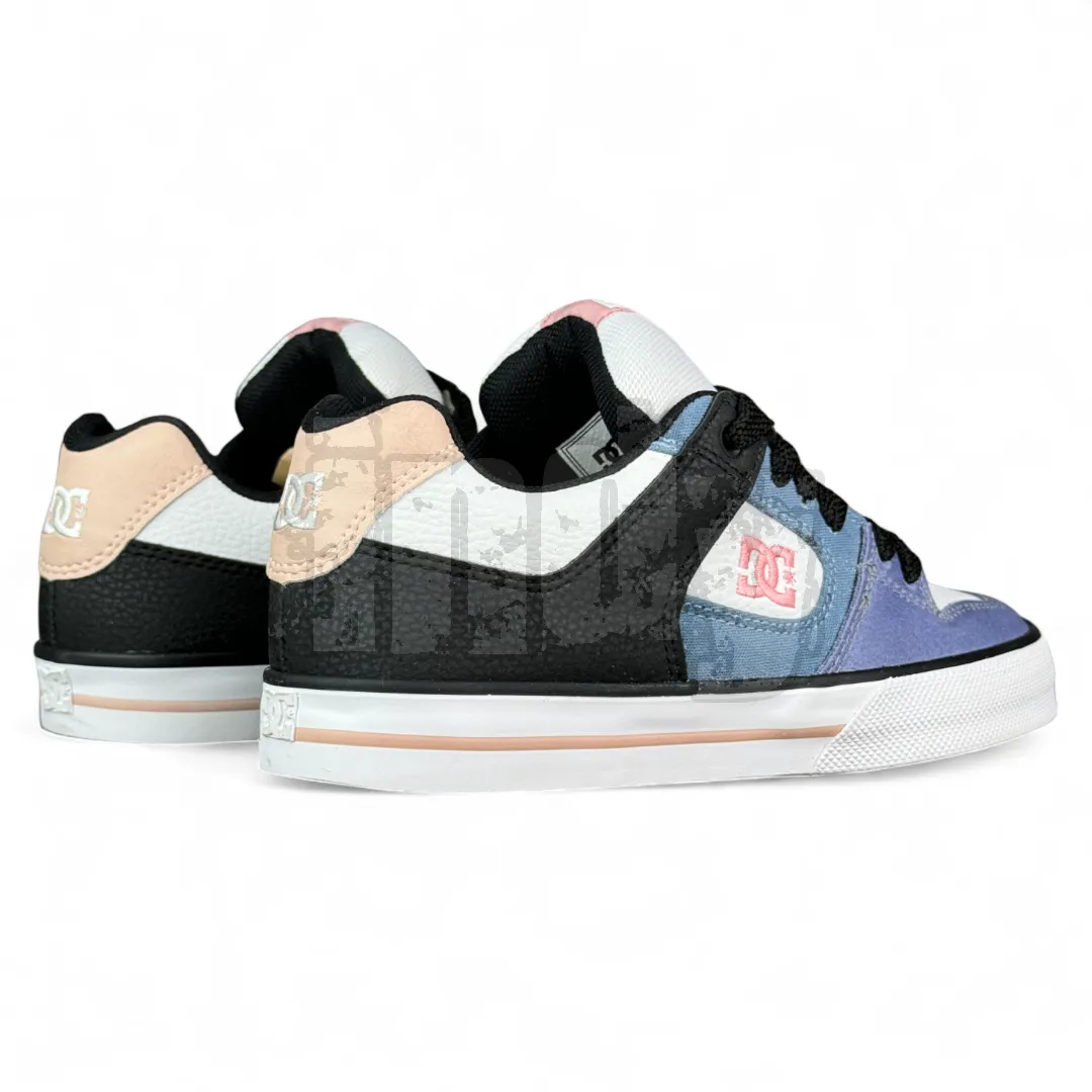 Zapatillas Dc Pure Mujer Negro Azul Rosa Blanco