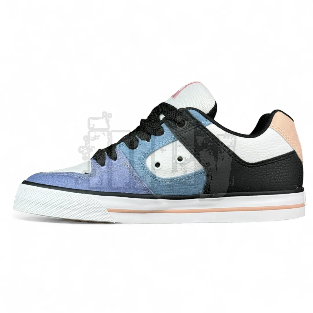 Zapatillas Dc Pure Mujer Negro Azul Rosa Blanco