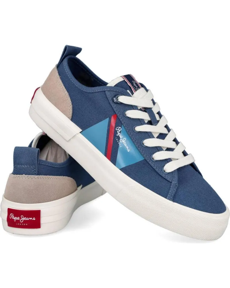Zapatillas deporte de Hombre PEPE JEANS PMS30903 ALLEN FLAG INDIGO