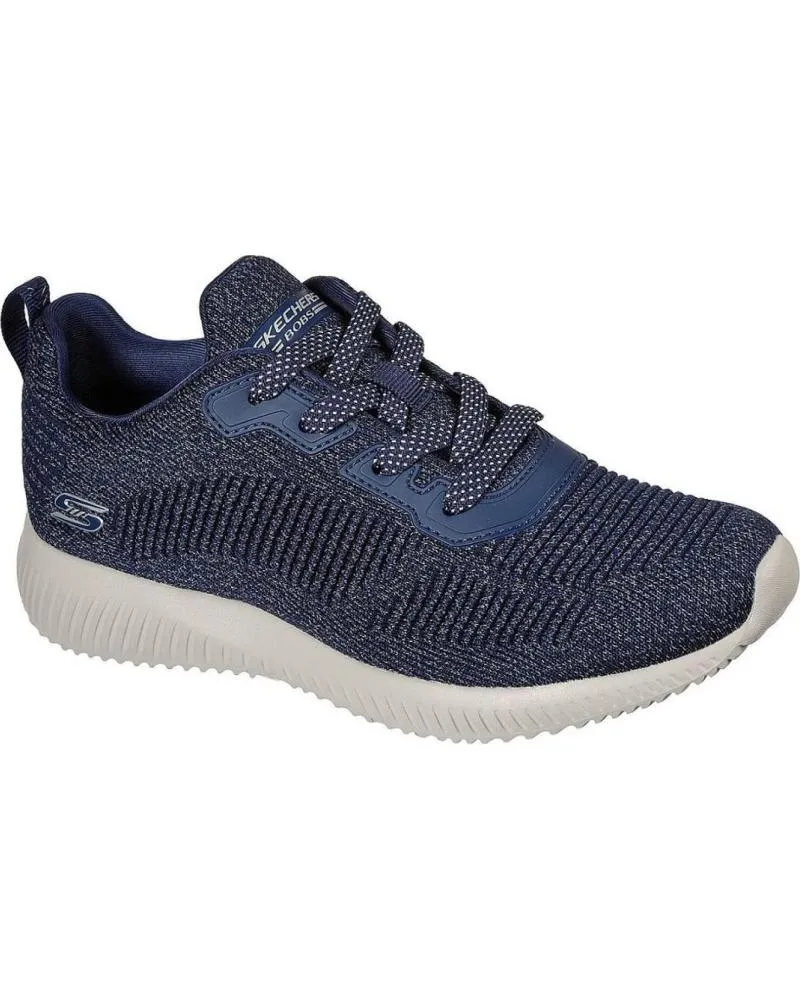 ZAPATILLAS DEPORTE SKECHERS  DE MUJER 117074 BBK BOBS SPORT SQUAD  GHOST STAR DEP  AZUL