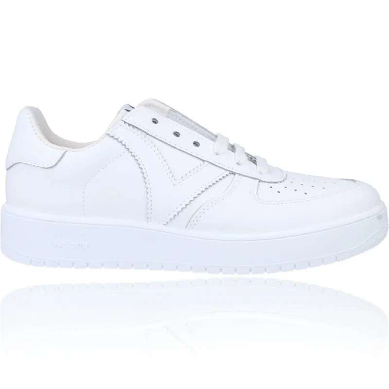 Zapatillas Deportivas Bambas de Piel para Mujer de Victoria Madrid 1258200