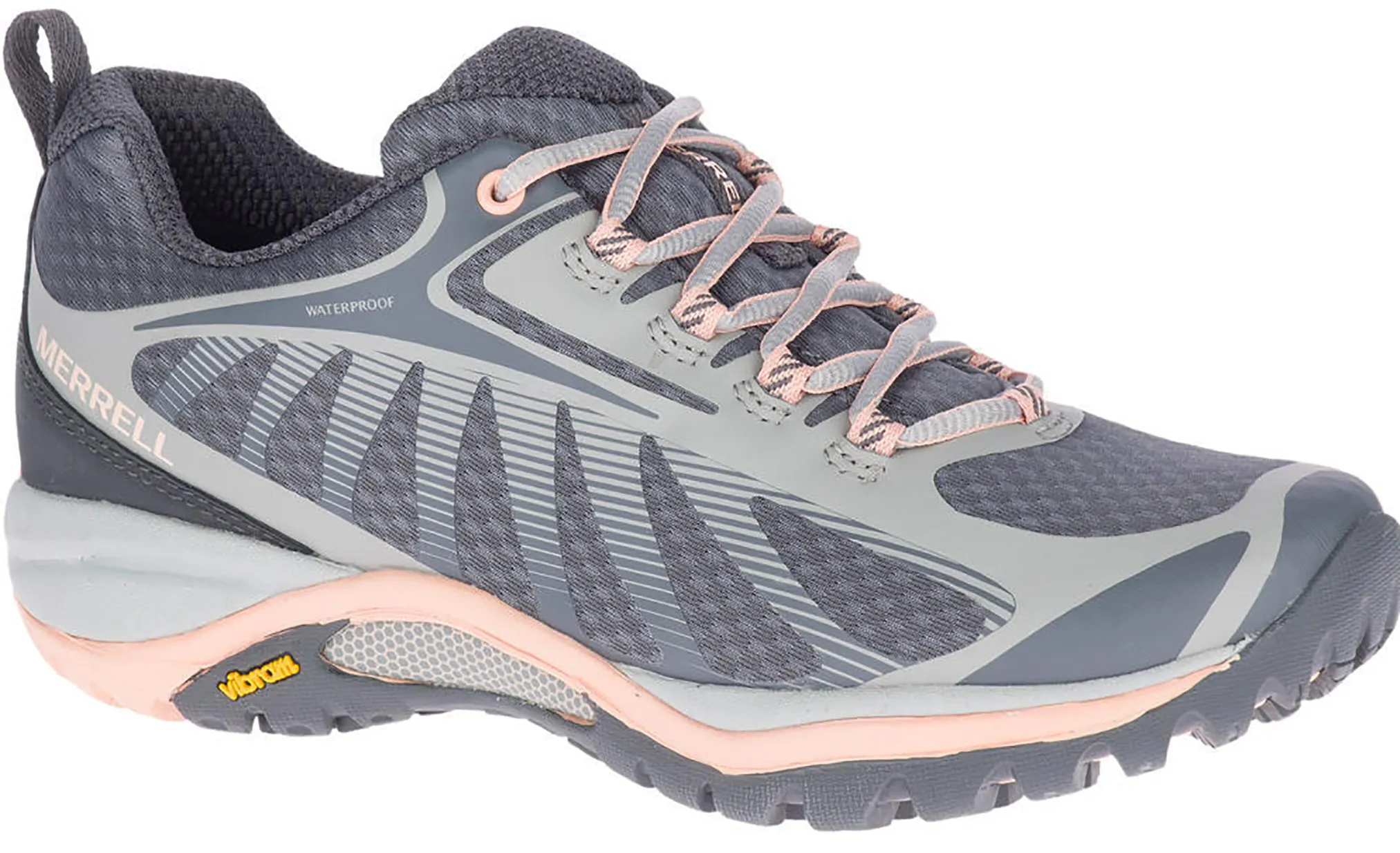 Zapatillas Merrell Siren Edge 3 WP Gris/Coral