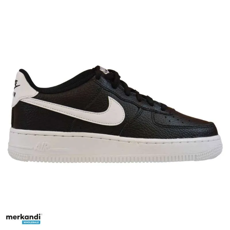 ZAPATILLAS NIKE AIR FORCE 1 GS NEGRO/BLANCO JUNIOR MUJER  CT3839002