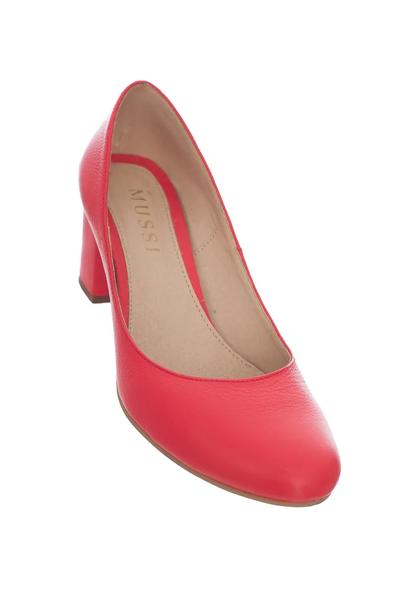 ZAPATOS COLOR ROJO  MUSSI