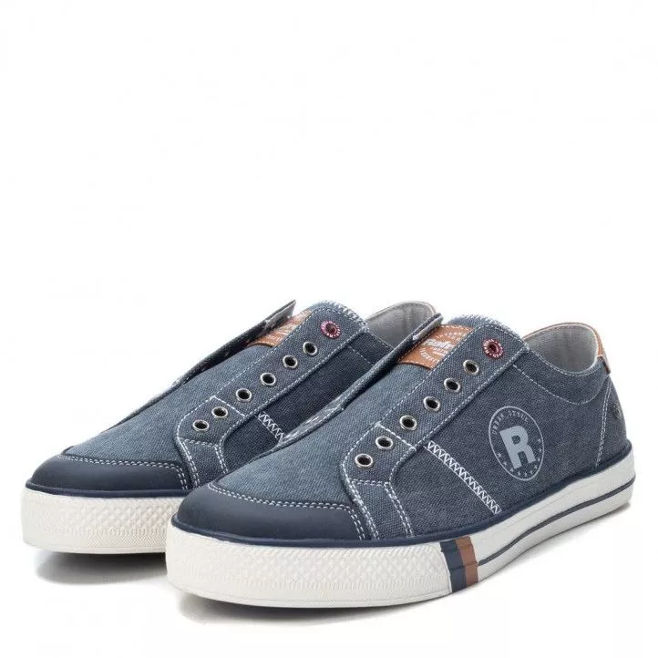 Zapatos sport Refresh sin cordones azules
